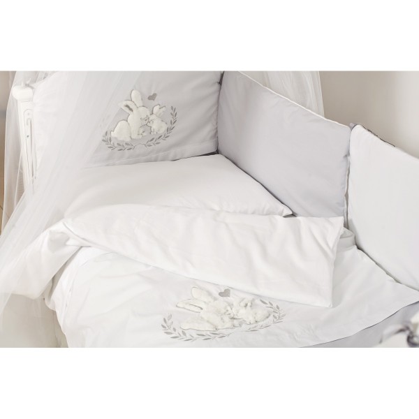 Set pt pat 8 el Twins Dolce Rabbits