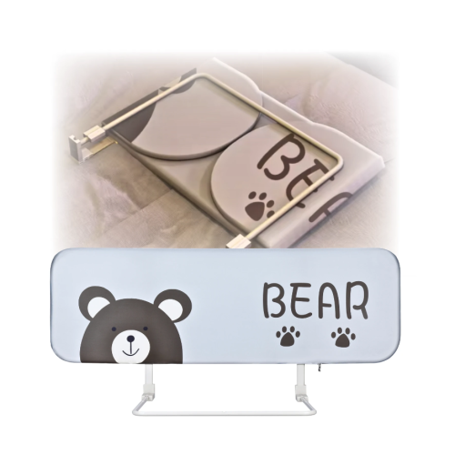 Bariera protectie pat copii,pliabila SMART 120cm