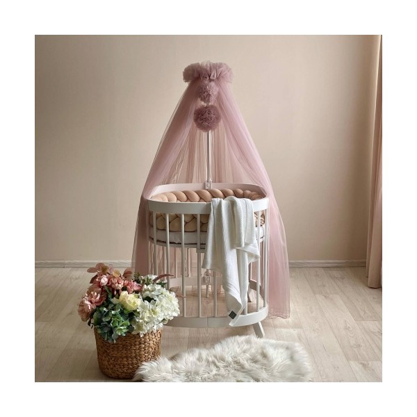 Baldachin cu pompoane