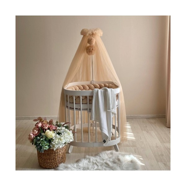 БАЛДАХИН С ПОМПОНАМИ