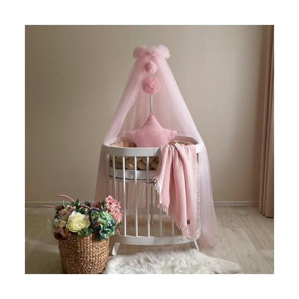 БАЛДАХИН С ПОМПОНАМИ