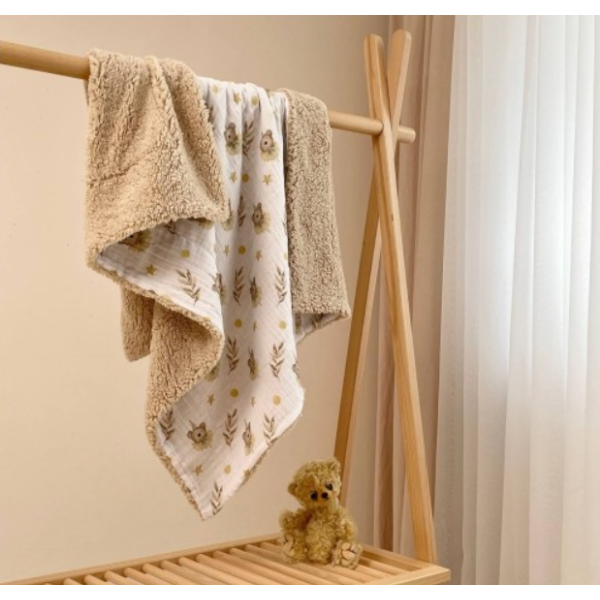 PLED DIN MUSLINĂ TEDDY