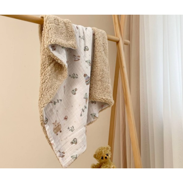 PLED DIN MUSLINĂ TEDDY